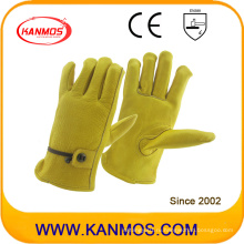 Регулируемый ремень Защитные перчатки для промышленной безопасности Кожаный водитель безопасности безопасности (12205)